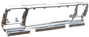 Grille Shell Anodized Aluminum AMD Fits Ford F-100 F-150 F-250 Bronco 160-4578-1