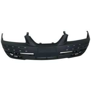 Front Primed Bumper Cover With Fog Light Holes Fits Elantra HY1000147
