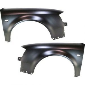 New Set of 2 Front Driver & Passenger Side Fender Fits 02-04 Audi A6 A6 Quattro