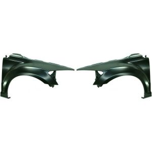 New Set of 2 Left & Right Side Front Fender Fits 2007-2012 Dodge Caliber