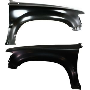 New Front Fender Set Of 2 Driver And Passenger Side Fits Toyota Pickup 4Runner