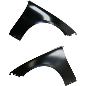 New Front Set Of 2 Driver And Passenger Side Steel Fender Fits Dodge Charger
