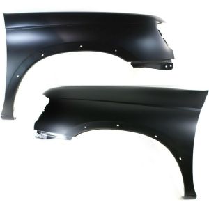 New Front Set of 2 RH And LH Side Fender Fits 1998-2000 Nissan Frontier 4WD