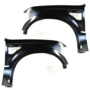 New Front Fender Set Of 2 Driver & Passenger Side Fits Ford F-250 F-350 Super Duty