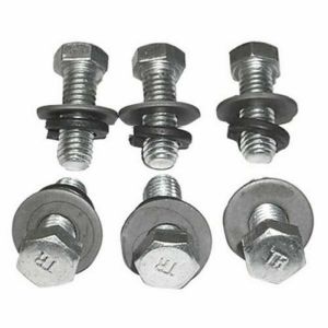 New Goodmark Rear Bumper Bracket Hardware Kit Fits Chevy II GMK4011807661S