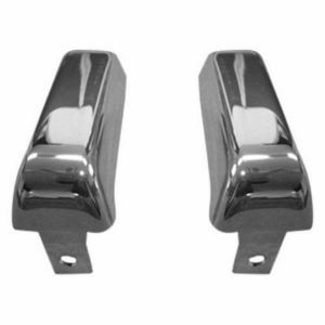 New Goodmark Rear Chrome Bumper Guard Pair Fits Cutlass Supreme GMK456289581P