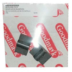 New Goodmark Rear Hood Bumpers Pair Fits Chevelle El Camino GMK4033206701P