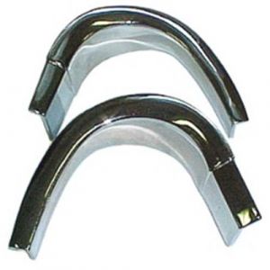 New Goodmark Pair Quarter Window Rear Corner Fits Chevrolet Chevy II GMK4011925661P