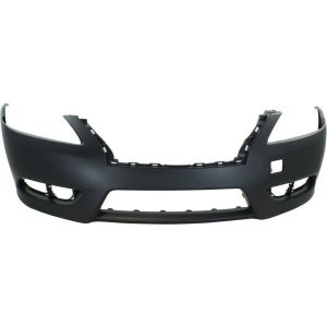 Primered Front Bumper Cover Standard Type Fits Nissan Sentra NI1000289