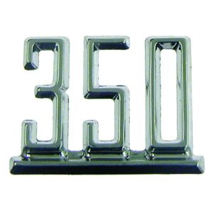 New Goodmark Fender Emblem '350' Fits 1967 Chevrolet Camaro SS Models GMK4020130674