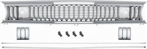 Grille Assembly Sharktooth Style AMD Fits 1971-1972 Plymouth Duster K-MA1000