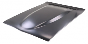 New Hood Rallye Power Bulge AMD Fits 1971-1974 Dodge Charger 300-2671-1