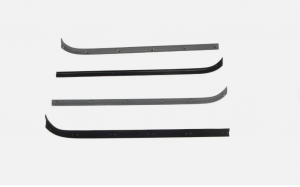 Front Inner & Outer Door Beltline Window Felts AMD Fits Ford F-100 F-150 F-250 F-350 582-4573-1S