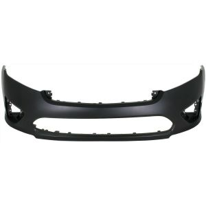 New Front Bumper Cover With Fog Lamp Holes Fits 2010-12 Ford Fusion FO1000650