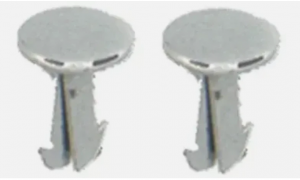 Seat Hinge Arm Fastener Clips 4 Piece Set AMD Fits Chevrolet Camaro Ventura Nova W-690A