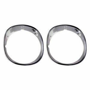 New Goodmark LH & RH Pair Headlamp Bezels Fits Chevrolet Camaro GMK402106070P