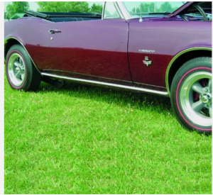 LH or RH Side Rocker Panel Molding AMD Fits 1967-1969 Chevrolet Camaro W-765