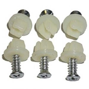 New Goodmark Headlamp Bezel Hardware Kit Fits Chevrolet Chevy II GMK4010060621S