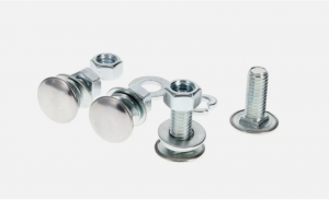 Rear License Plate Bracket Bolt Set AMD Fits GMC Jimmy C10 C20 C30 K15 K25 K35 Pickup X945-4067-S