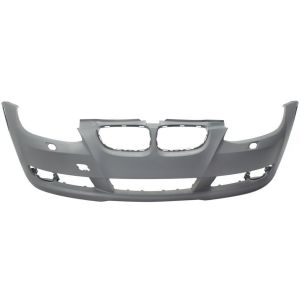 New Front Bumper Cover Primed Fits BMW 3-Series 328i 328xi 335i 335xi BM1000189