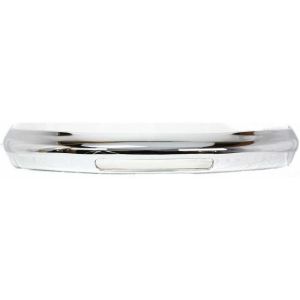 New Front Chrome Bumper W/O Valance Hole Fits E-250 E-150 Econoline FO1002421