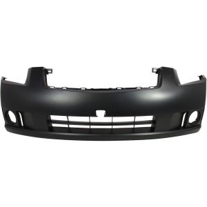 New Front Primed Bumper Cover Fits 2007-2009 Nissan Sentra 2.0L Engine NI1000241