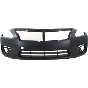 New Front Primed Bumper Cover Fits 13-15 Nissan Altima Sedan Models NI1000285