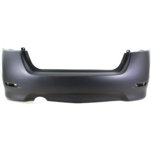 New Rear Primed Bumper Cover Fits 2013-2015 Nissan Sentra SR Models NI1100291