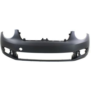 New Front Bumper Cover Primed Fits 2012-2019 Volkswagen Beetle VW1000198
