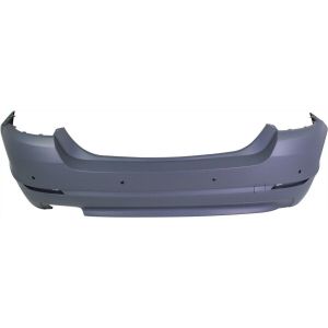 New Rear Primered Bumper Cover Fits BMW 528i 528i xDrive BM1100248