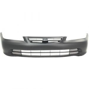 New Front Bumper Cover Primed Fits 2001-2002 Honda Accord Sedan Model HO1000196
