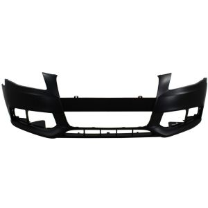 New Front Bumper Cover Primed Fits 2009-2012 Audi A4 A4 Quattro AU1000162