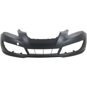 New Front Bumper Cover Primed Fits 2010-2012 Hyundai Genesis Coupe HY1000180