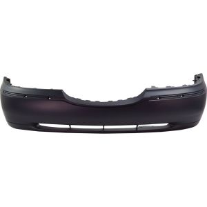  New Front Primed Bumper Cover Fits Lincoln Town Car F8VZ17D957BA FO1000420