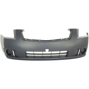 New Front Bumper Cover Primed Fits 2007-2009 Nissan Sentra 2.0L Engine NI1000242