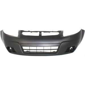 New Front Bumper Cover Primed Fits Suzuki SX4 SX4 Crossover Hatchback SZ1000135