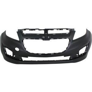 New Front Bumper Cover With Fog Light Holes Fits 13-15 Chevrolet Spark GM1000934