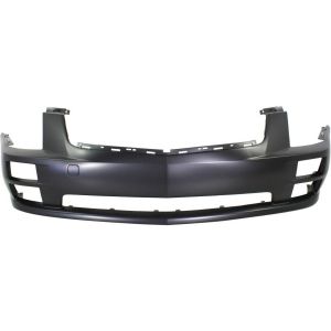 New Front Primed Bumper Cover Fits Cadillac STS 12335935 GM1000756