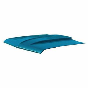 New Goodmark Cowl Induction Steel Hood 2 Inch Rise Fits Chevelle GMK4031200671