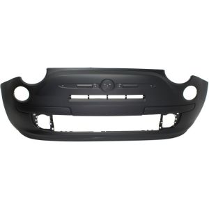 New Front Primed Bumper Cover Fits Fiat 500 1RZ45TZZAB FI1000100