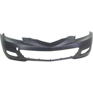 New Front Primed Bumper Cover Fits Mazda 3 Sport 3 BAP850031DBB MA1000213