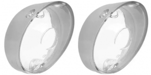 Back-up Lamp Lenses LH And RH Side Pair AMD Fits Belvedere GTX K-MB274