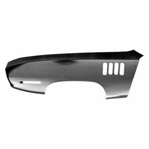 New Goodmark LH Side Front Fender With Gill Holes Fits Cuda GMK2422100712L