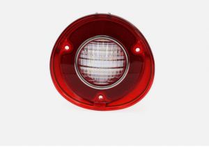 Back Up Lamp White LED Stainless Bezel LH Side AMD Fits Malibu X955-3472-DL
