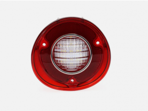 Back Up Lamp White LED Stainless Bezel RH Side AMD Fits 1972 Chevrolet Chevelle Malibu X955-3472-DR