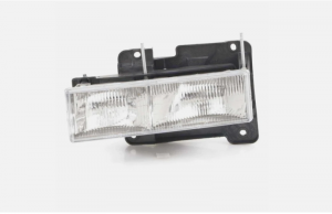 Composite Headlamp Assembly With Bracket LH Side AMD Fits C1500 C2500 C3500 K1500 K2500 K3500 X149-4090-LS