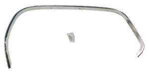 New Front Passenger side Wheel Opening Molding AMD Fits C10 Pickup X230-4081-R