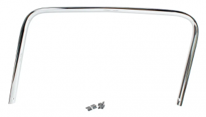 LH Side Inner Door Glass Molding Trim Panel Chrome AMD Fits Chevrolet GMC Truck Fullsize 100 Suburban 542-4055-CL