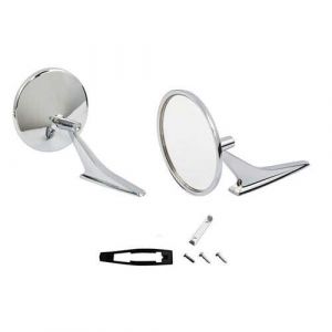 New Goodmark LH/RH Side Mirror Fits Chevelle Camaro Chevy ll Impala GMK401141067A