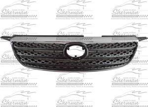 Sherman 8175-99-1 Dark Gray Grille Fits 2005-2008 Toyota Corolla TO1200278